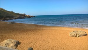 Beautiful Sandy Beach in Malta